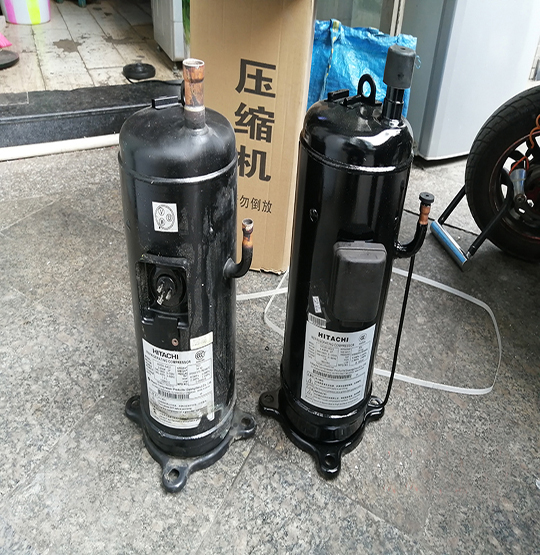 昭阳中央空调压缩机的更换维修